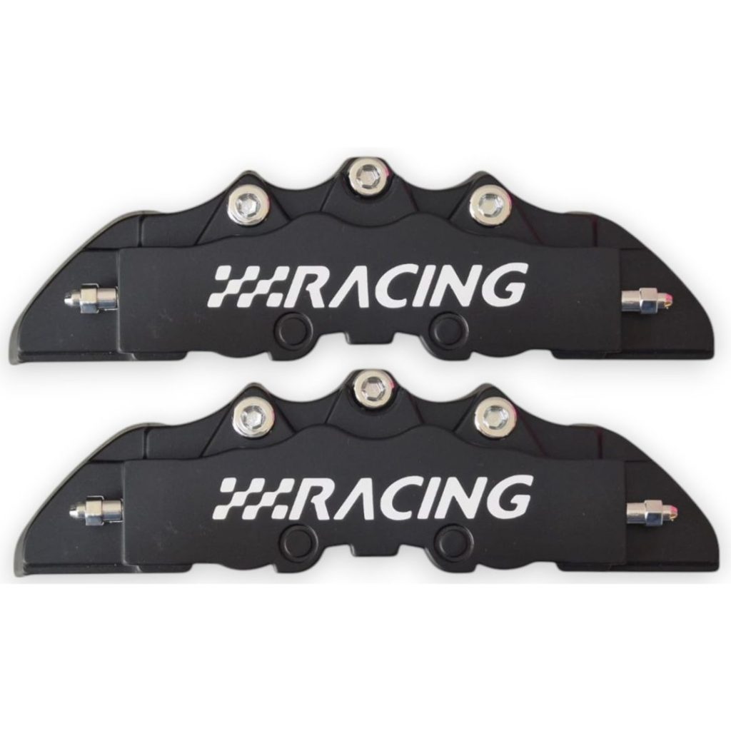 CAPA DE FREIO RACING UNIVERSAL PRETO FOSCO (2 PÇS) – Emblemax